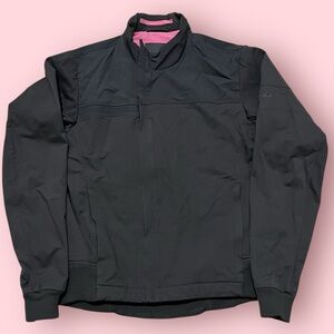 Rapha Men’s Bomber Jacket (Gray / Pink)